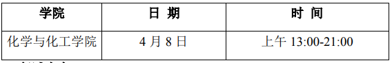 西北工业大学化学与化工学院2021年硕士研究生第二批调剂工作方案