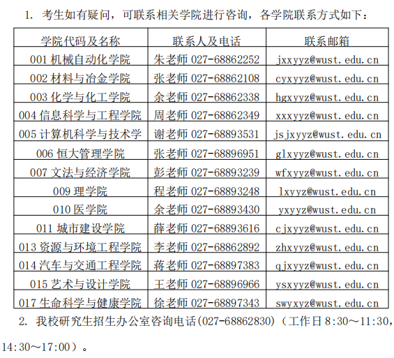 武汉科技大学2023年博士研究生招生录取工作方案