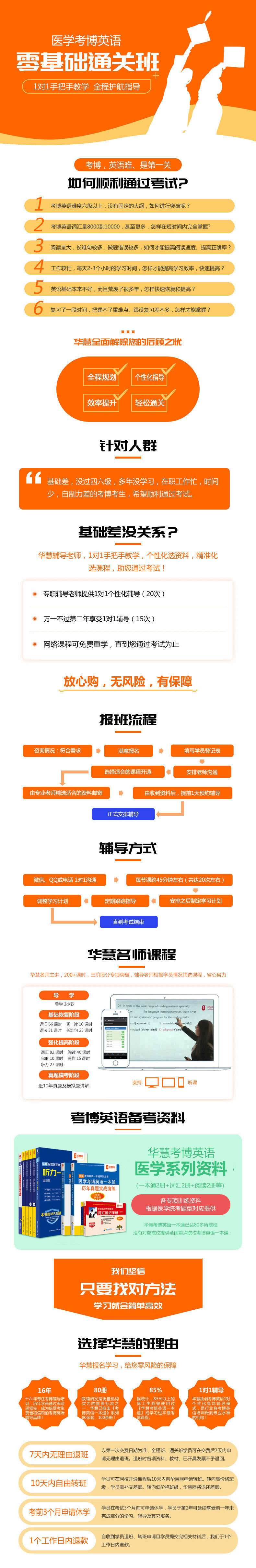 【医学】2026年华慧考博英语医学零基础通关班-1对1全程专业辅导
