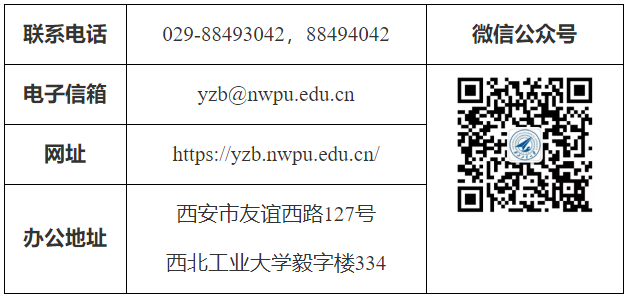 西北工业大学2025年博士研究生招生简章