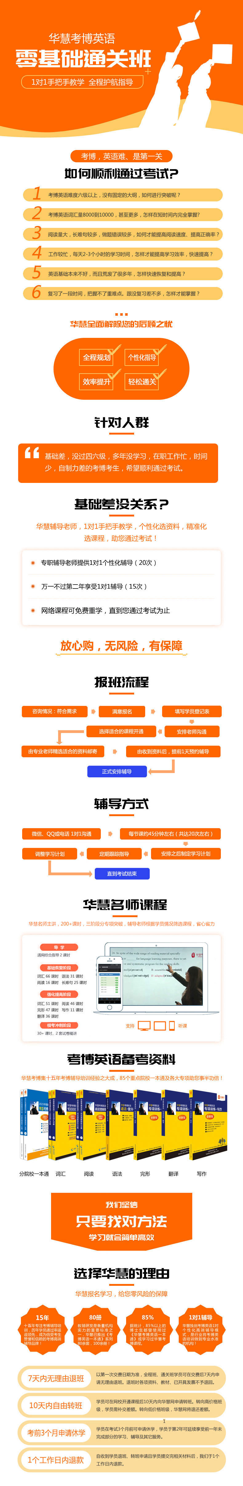 湖南师范大学2025年华慧考博英语零基础通关班-1对1全程专业辅导