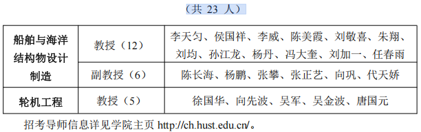 华中科技大学船舶与海洋工程学院2026年学术学位博士申请考核制招考说明