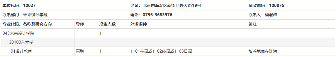 北京师范大学未来设计学院2025年学术学位博士研究生申请考核制实施办法