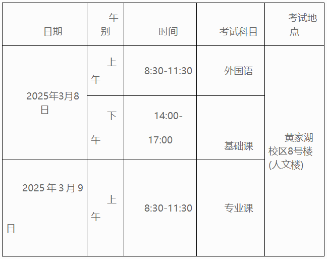 湖北中医药大学2025年博士研究生普通招考初试相关事项的通知